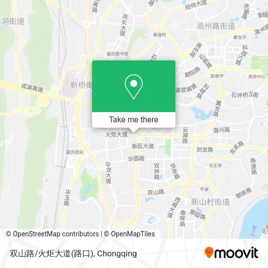 双山路/火炬大道(路口) map