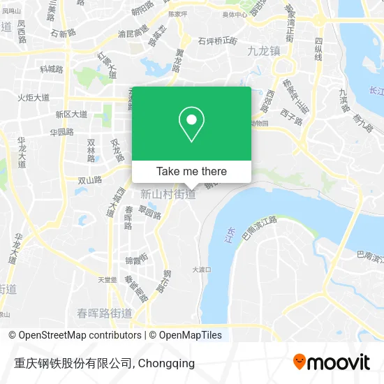 重庆钢铁股份有限公司 map