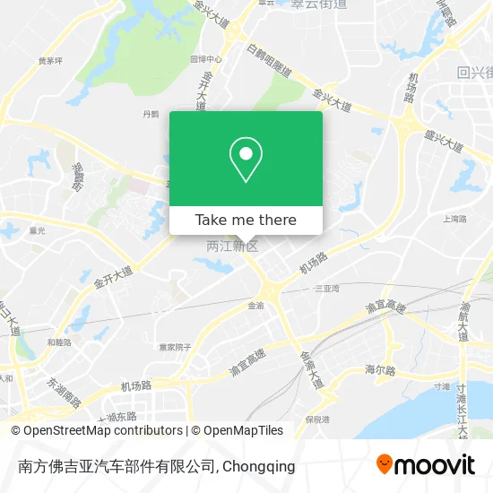 南方佛吉亚汽车部件有限公司 map