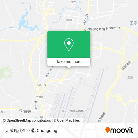 天威现代企业港 map