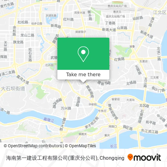 海南第一建设工程有限公司(重庆分公司) map