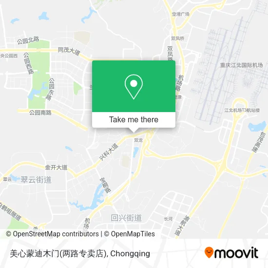 美心蒙迪木门(两路专卖店) map