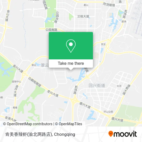 肯美香辣虾(渝北两路店) map