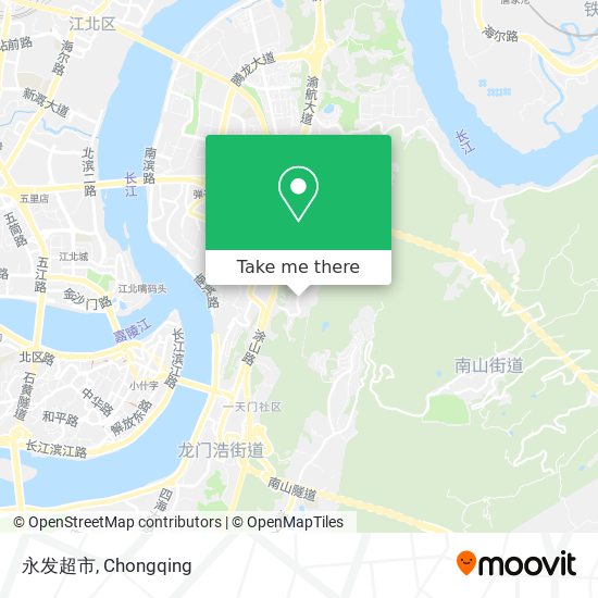 永发超市 map