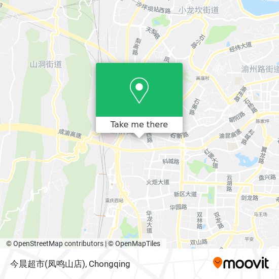 今晨超市(凤鸣山店) map