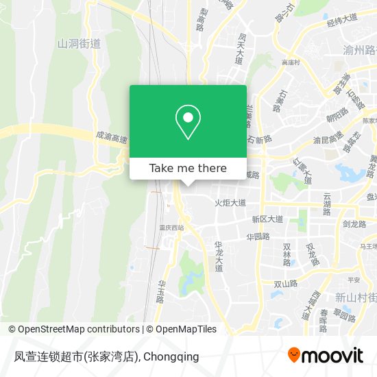 凤萱连锁超市(张家湾店) map