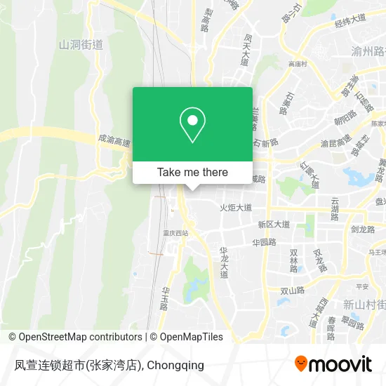 凤萱连锁超市(张家湾店) map