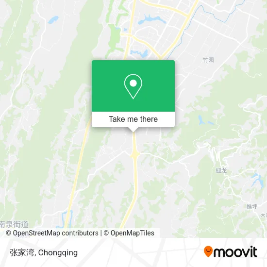 张家湾 map