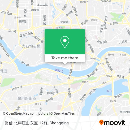 财信·北岸江山东区-12栋 map
