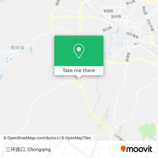 三环路口 map