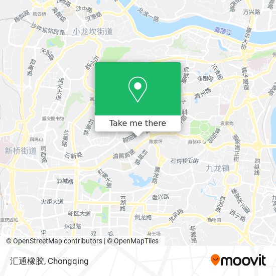 汇通橡胶 map