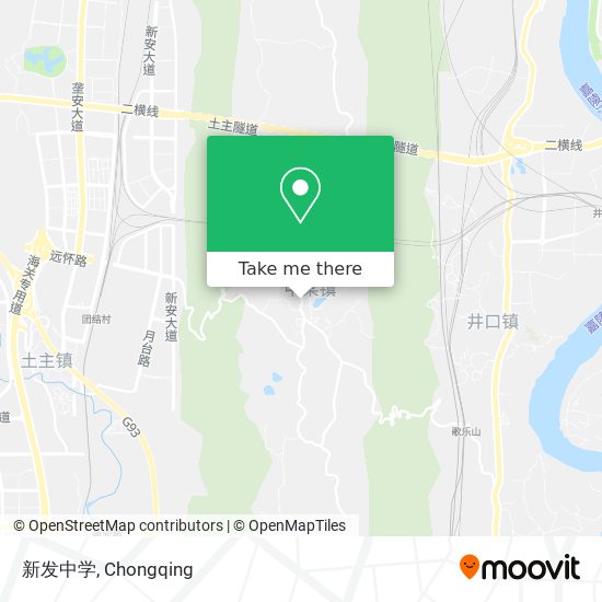 新发中学 map