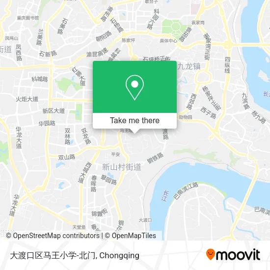 大渡口区马王小学-北门 map