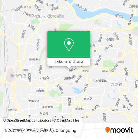 826建材(石桥铺交易城店) map