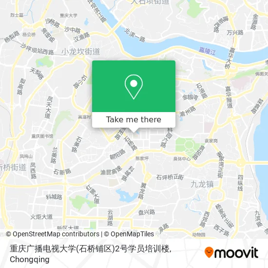 重庆广播电视大学(石桥铺区)2号学员培训楼 map