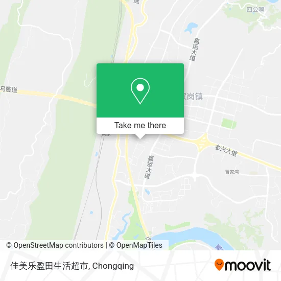 佳美乐盈田生活超市 map