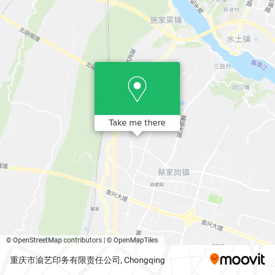 重庆市渝艺印务有限责任公司 map