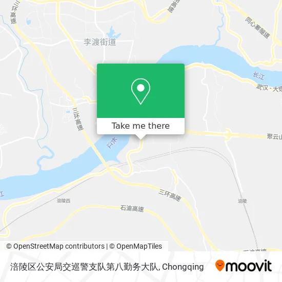 涪陵区公安局交巡警支队第八勤务大队 map