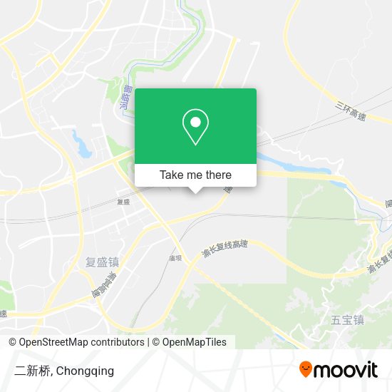 二新桥 map