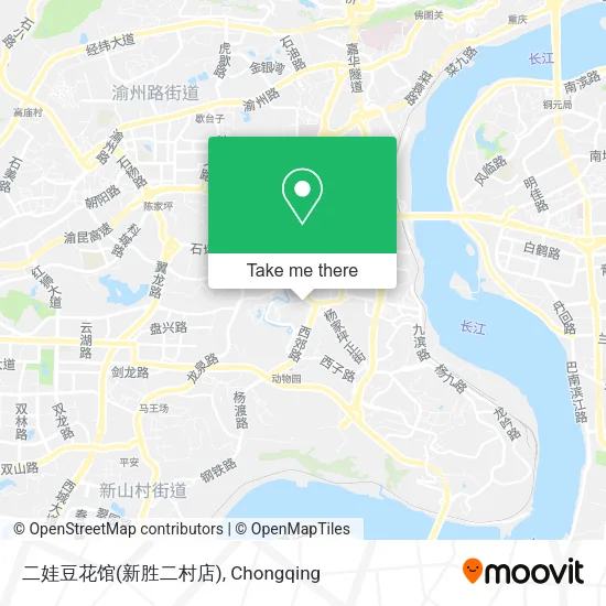 二娃豆花馆(新胜二村店) map