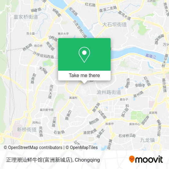 正理潮汕鲜牛馆(富洲新城店) map