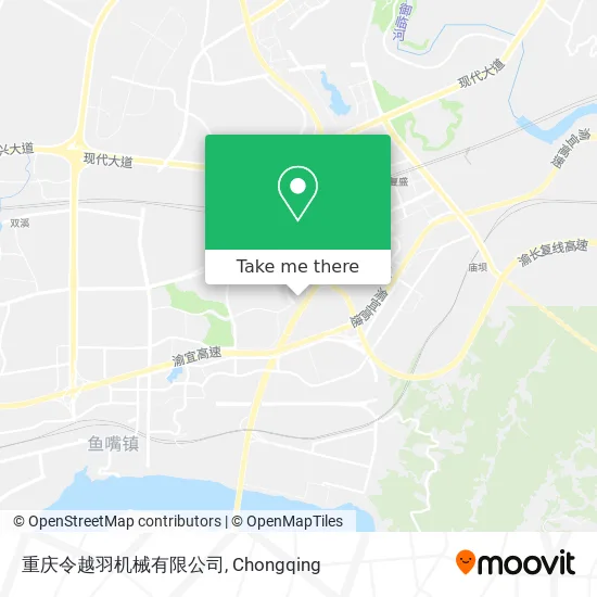 重庆令越羽机械有限公司 map
