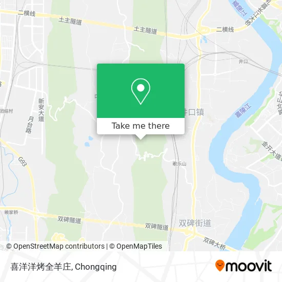 喜洋洋烤全羊庄 map