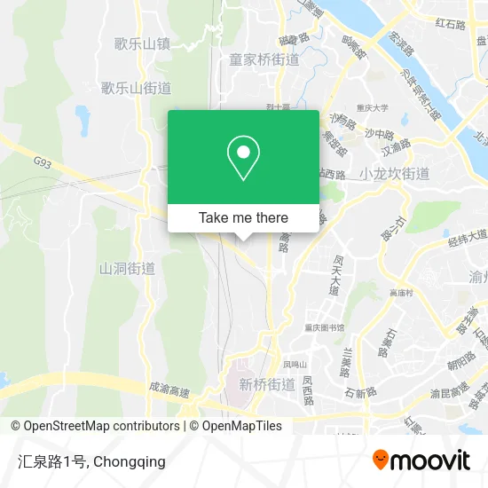 汇泉路1号 map