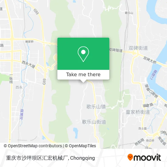 重庆市沙坪坝区汇宏机械厂 map