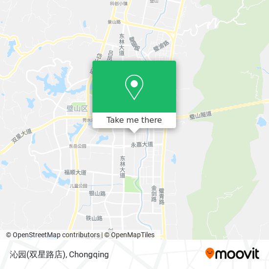 沁园(双星路店) map
