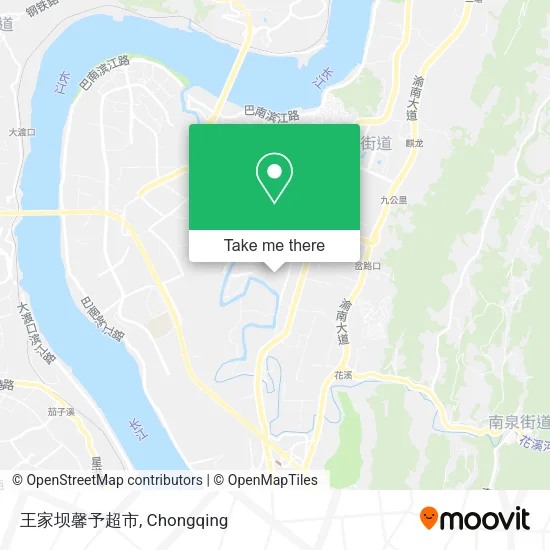 王家坝馨予超市 map