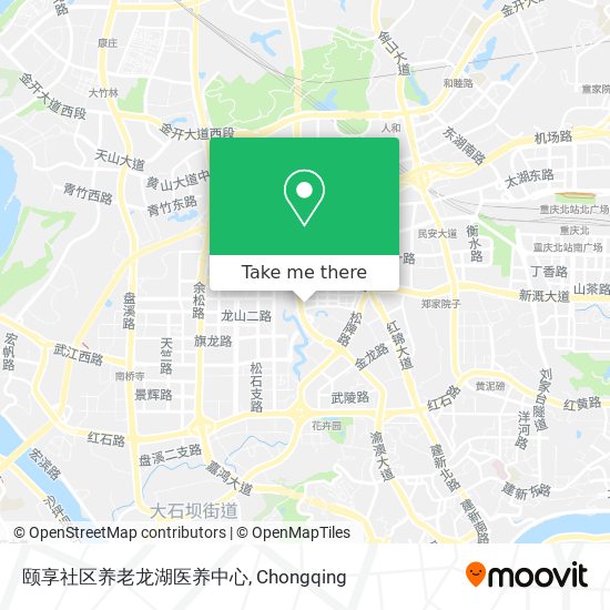 颐享社区养老龙湖医养中心 map