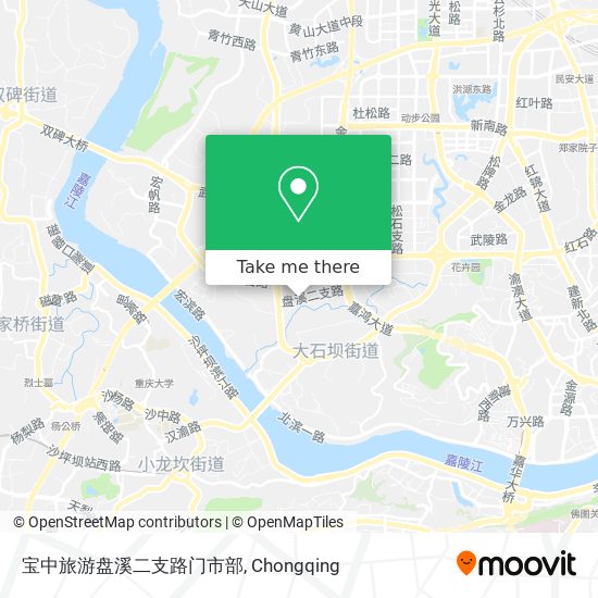 宝中旅游盘溪二支路门市部 map