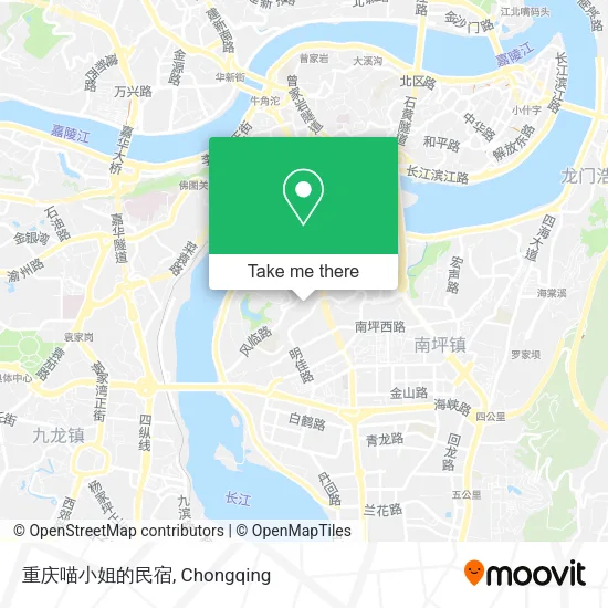 重庆喵小姐的民宿 map