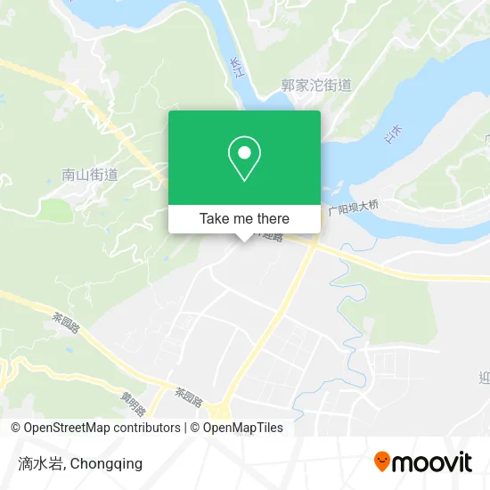 滴水岩 map