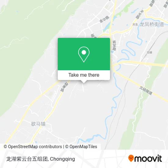 龙湖紫云台五组团 map