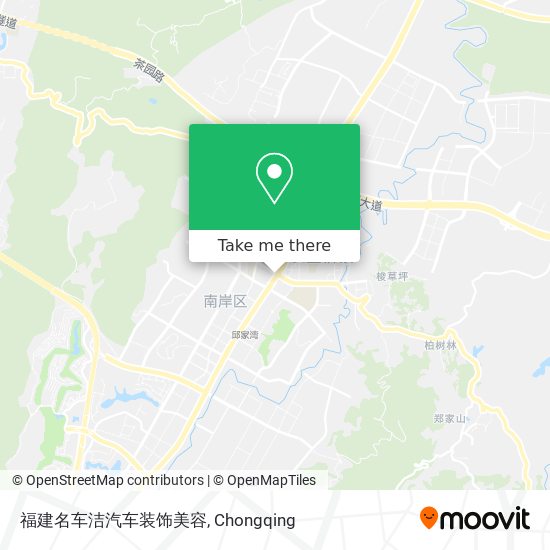 福建名车洁汽车装饰美容 map