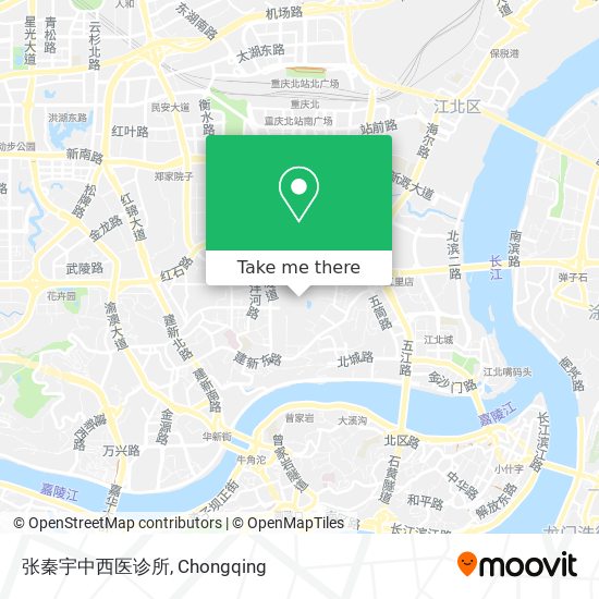 张秦宇中西医诊所 map