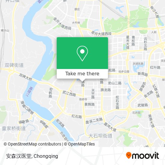 安森汉医堂 map