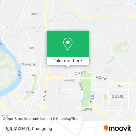 龙湖景粼玖序 map