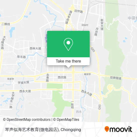 琴声似海艺术教育(微电园店) map