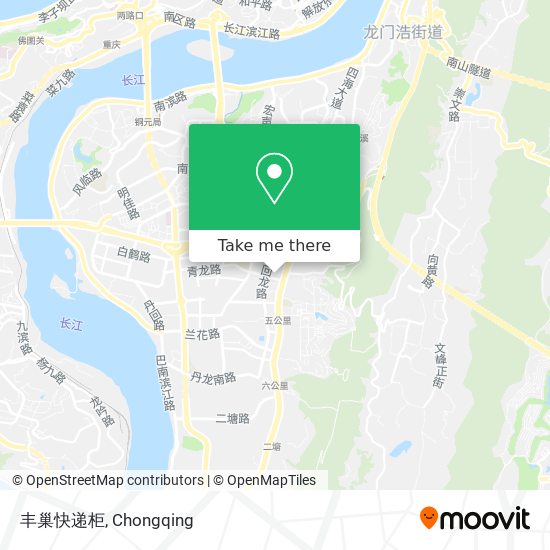 丰巢快递柜 map