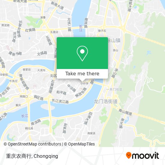 重庆农商行 map