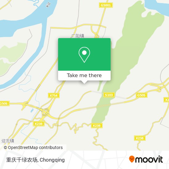 重庆千绿农场 map