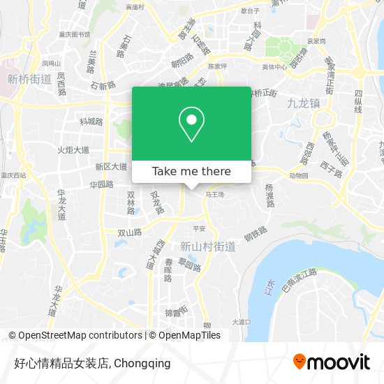 好心情精品女装店 map