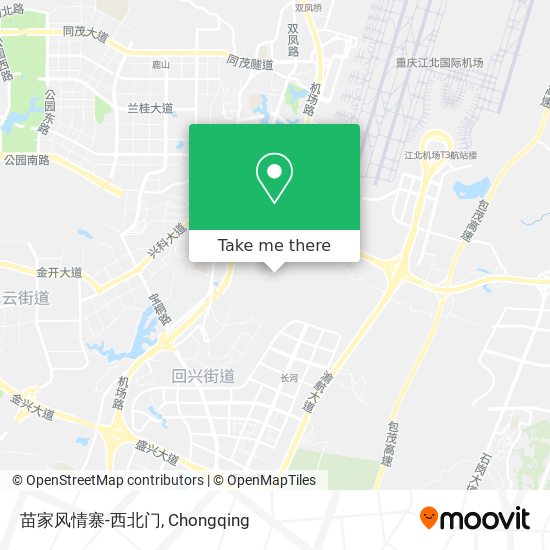 苗家风情寨-西北门 map