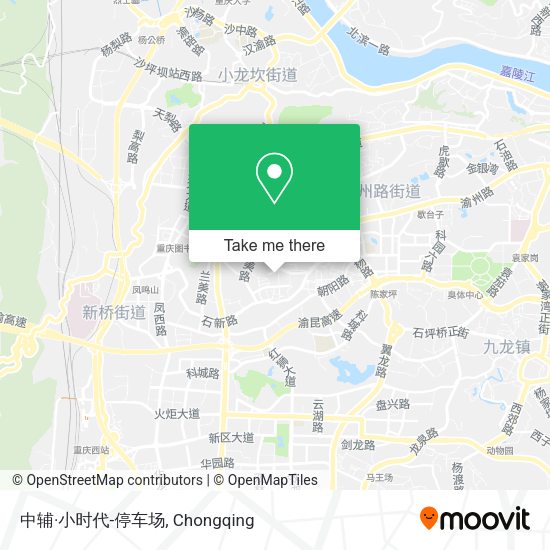 中辅·小时代-停车场 map
