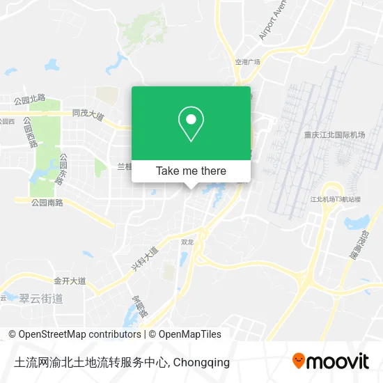 土流网渝北土地流转服务中心 map