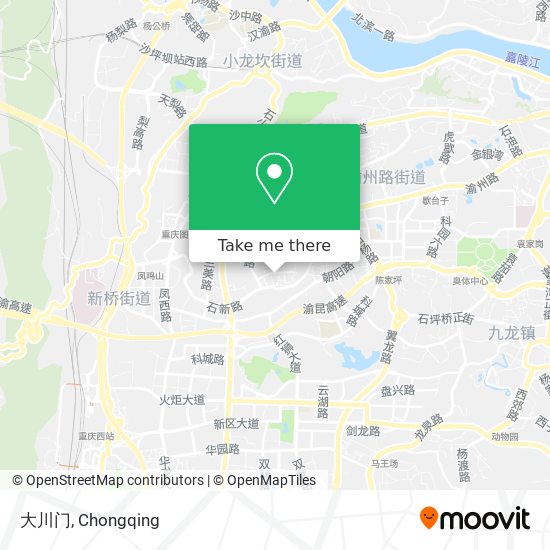 大川门 map