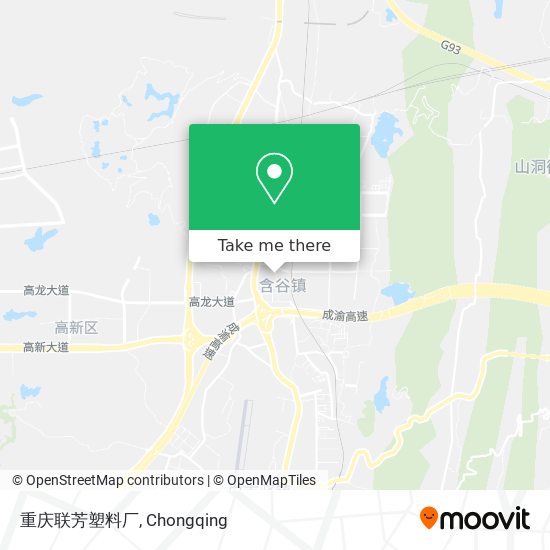 重庆联芳塑料厂 map